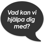 bubble with text how can we help you